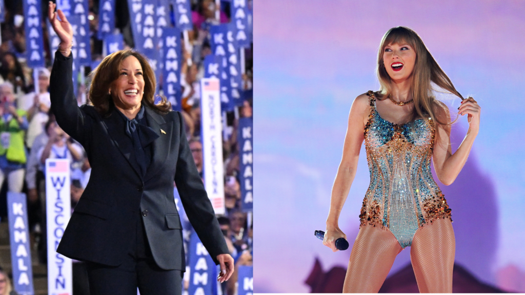 Taylor Swift And Kamala Harris