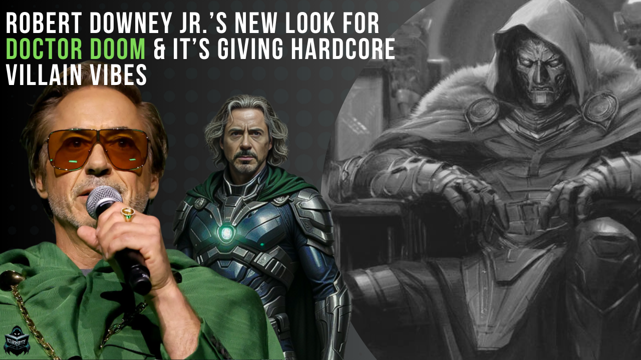 Robert Downey Jr.’s New Look for Doctor Doom & It’s Giving Hardcore Villain Vibes